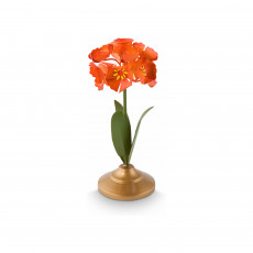 Pip Studio Lily & Lotus Kerzenständer Metall Blume Orange 22,5 cm