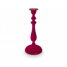 Pip Studio Pip's Deerest Darling Kerzenständer Metall Velvet Pink 27 cm