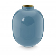 Pip Studio Home Accessories Vase Metall  blue 32 cm