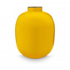 Pip Studio Home Accessories Vase Metall Ochre 32 cm
