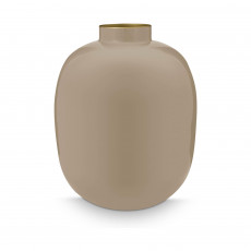 Pip Studio Home Accessories Vase Metall Khaki 32 cm