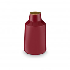 Pip Studio Pip's Deerest Darling Vase Metall Dark Red 20 cm