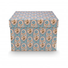 Pip Studio Blooming Tales Blue Schachtel Quadrat Set 2-tlg.