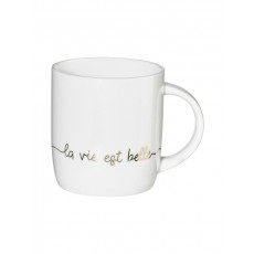 ASA SELECTION Linia Henkel cup, la vie est belle d: 8.7 cm / h: 9.4 cm / 0.35 l