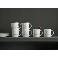ASA SELECTION Linia Mug with handle, soul mate d: 8.7 cm / h: 9.4 cm / 0.35 l