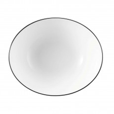 Seltmann Weiden Modern Life Black Line oval bowl 25,5 cm