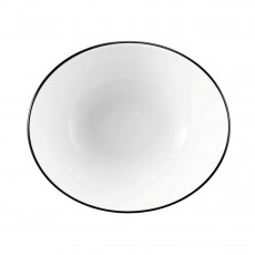 Seltmann Weiden Modern Life Black Line soup bowl oval 16 cm