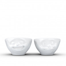 Fiftyeight Products TV Tassen TV Cup Dip Set 2 pcs - laughing & delicious 0.10 L