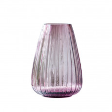 Bitz Kusintha - Glas pink Vase h: 22 cm