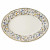 Gien Fayencerie Toscana Oval plate 39.3 x 29 cm