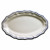 Gien Fayencerie Filets Bleus Oval plate 41 x 26.2 cm