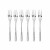 Sambonet Venezia Edelstahl 18/10 Set of 6 cake forks