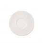 Villeroy & Boch Manufacture Rock blanc Mocha saucer / Espresso saucer 12 cm