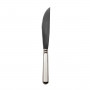Robbe & Berking Alt-Spaten - 925 Sterling Silver Carving Knife Frozen Black 250 mm