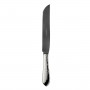Robbe & Berking Martele - 925 Sterling Silver Carving Knife Frozen Black 293 mm