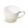 Gmundner Keramik Pur Geflammt Gelb Tea cup Maxima 0.4 L / h: 9 cm