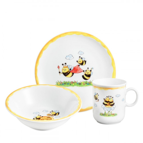 Seltmann Weiden Compact Kindersets Детский набор Усердные пчелы, 3 предмета