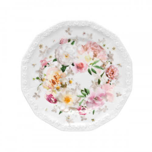 Rosenthal Maria Pink Rose Хлебный тарелка 17 см