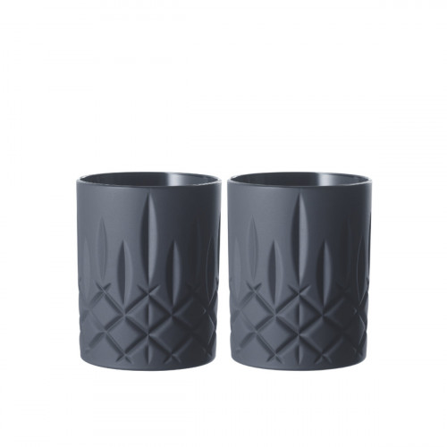 Nachtmann Noblesse Whiskytumbler черный набор 2 предмета