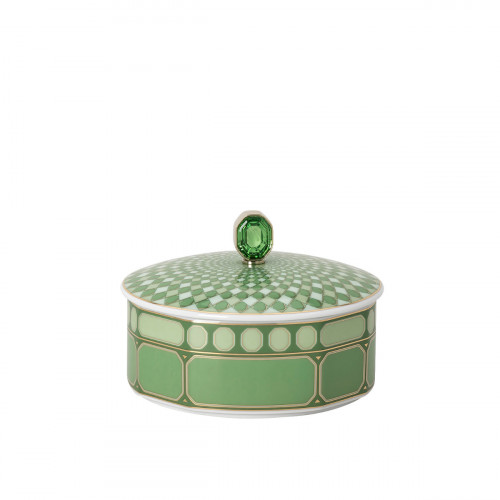 Swarovski x Rosenthal SIGNUM Fern Банка 12 см / 2 части