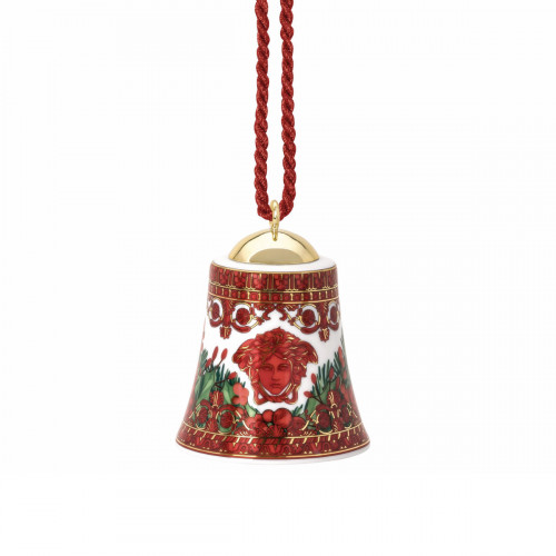 Rosenthal Versace I love Baroque Holiday Porzellanglocke 7 cm