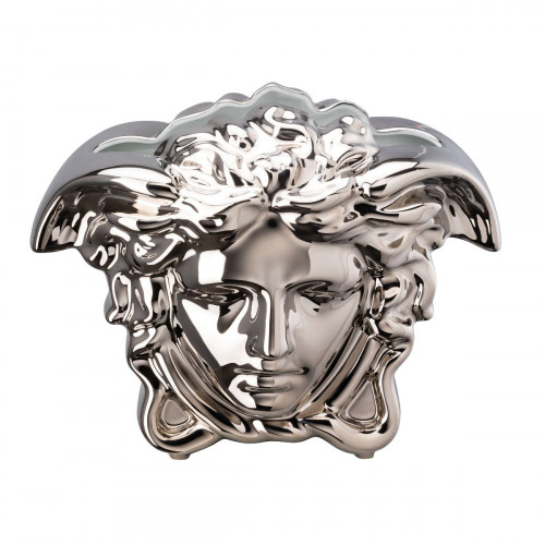 Rosenthal Versace Medusa Grande Ваза silver h: 30 см