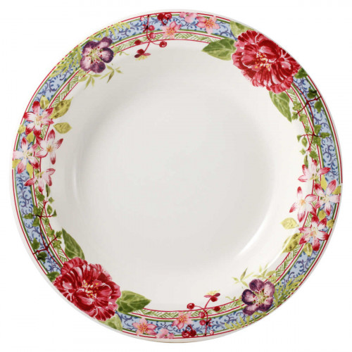Gien Fayencerie Millefleurs Глубокая круглая тарелка Ø 31 см
