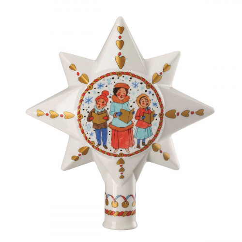 Hutschenreuther Weihnachtsmarkt Большая вершина елки 17 см