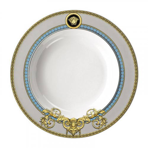 Rosenthal meets Versace Prestige Gala Le Bleu Суповая тарелка 22 см