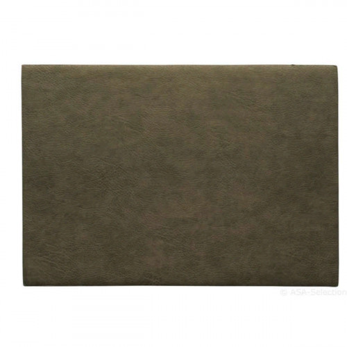 ASA SELECTION Table Tops Vegan Leather Салфетка на стол khaki 33x46 cm