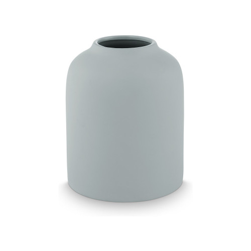 Pip Studio Blooming Tales Blue Ceramic Vase Matt Grey 24 cm