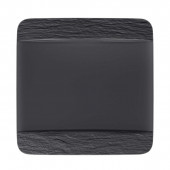 Villeroy & Boch Manufacture Rock квадратная тарелка 28x28x2 см