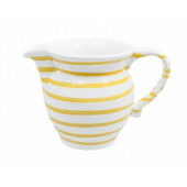 Gmundner керамика Gelbgeflammt Гладкий молочник 0,3 L / h:9,5 cm