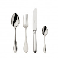 Robbe & Berking Navette Детский столовый прибор 4 предмета. 150 гр. посеребренный