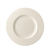 Rosenthal Kumi White tone Тарелка для завтрака с ободком 23 см