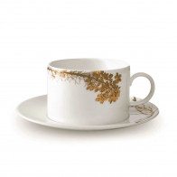 Wedgwood Vera Wang Jardin Кофейная чашка / чайная чашка с блюдцем 15,5 см 2 шт