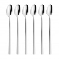 Zwilling Dinner нержавеющая сталь 18/10 Набор ложек для лонг-дринков / лимонада, 6 шт., 21 см