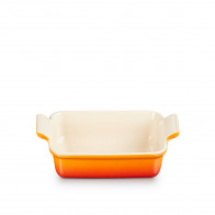 Le Creuset Poterie - Auflaufformen Прямоугольная форма для запекания Традиция духовка красная 19 см