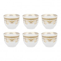 Rosenthal Versace,'Medusa Gala' Набор чашек без ручки,из 6 предм.,0.08 л