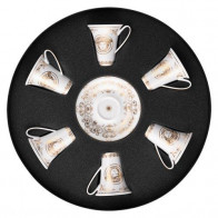 Rosenthal Versace,'Medusa Gala' Набор эспрессо/ мокка чашек,из 6 предм.,0.09 л