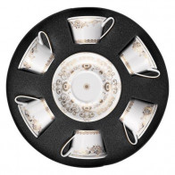 Rosenthal Versace,'Medusa Gala' Набор из 6 чайных чашек с блюдцами,0.22 л