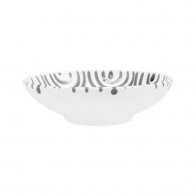 Gmundner керамика Graugeflammt Большая чаша d: 17 cm / h: 4,8 cm / 0,2 L