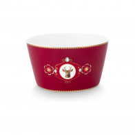 Pip Studio Love Birds Dark Red миска 15 см