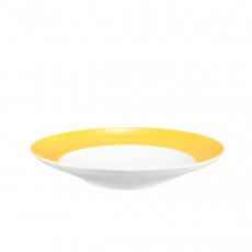 Seltmann Weiden Liberty Pure Colors Yellow Glow Круглая суповая тарелка 23,5 см