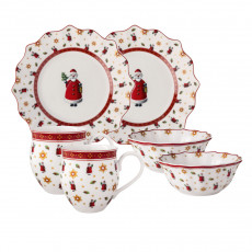 Villeroy & Boch Toy's Delight Завтрак набор Санта 6 предметов