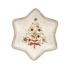 Villeroy & Boch Winter Bakery Delight Средняя звездная чаша - Дерево 24,5 см