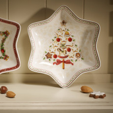 Villeroy & Boch Winter Bakery Delight Средняя звездная чаша - Дерево 24,5 см