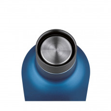 cilio DELUXE Isoliertrinkflasche blau matt 0,65 L