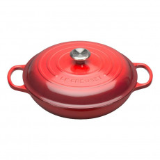 Le Creuset Gourmetprofitopf Signature Гурманская кастрюля вишневого цвета 30 см / 3,2 л