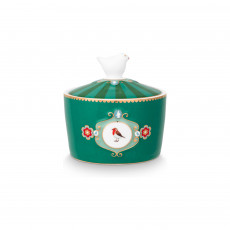 Pip Studio Love Birds Emerald-Green Zuckerdose 0,30 L